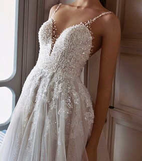 wedding dress, dress and beautiful