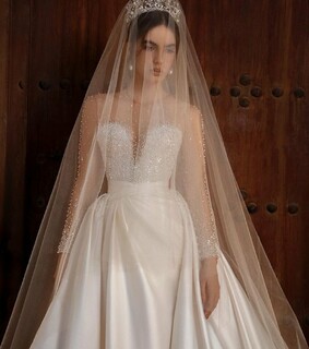 bride, luxury and fashion