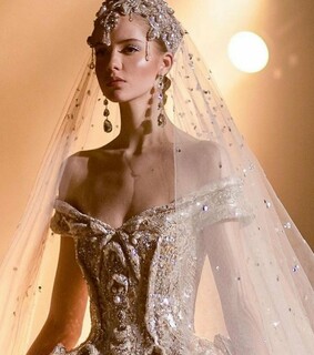 weddingdress, vogue and style