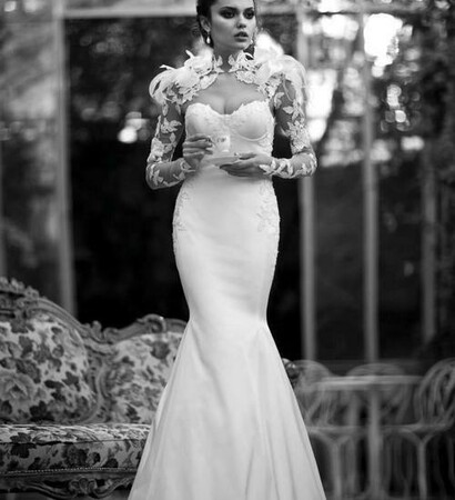bridal dress, white and glamourous