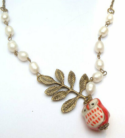 style, owl and handmade jewelry