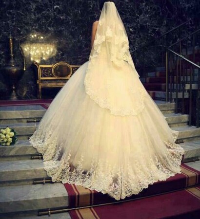 cute, wedding dress and classy