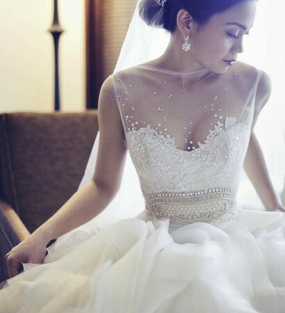 bride, weddbook and white