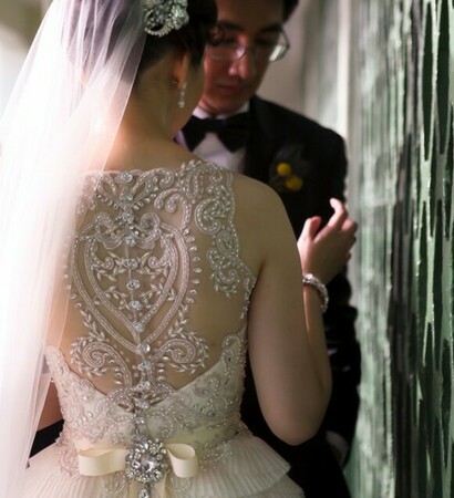 couple, photo and sparkly