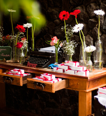 flowers, home and vintage