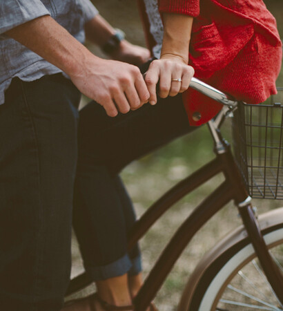 woman, cute and heart