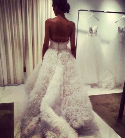 tan, white and dress