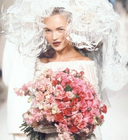 white, runway and kate moss