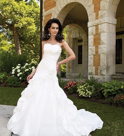 fashion wedding dress, chiffon wedding dress and summer wedding dress