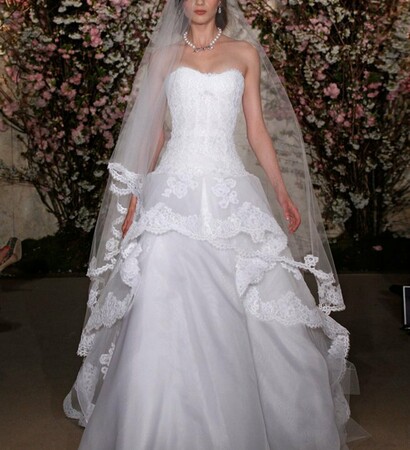 oscar de la renta, dress and white
