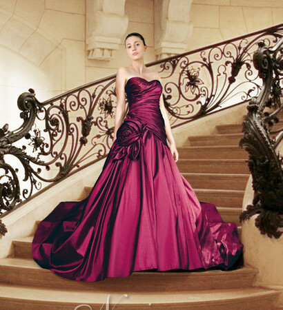 fashion, bride and color