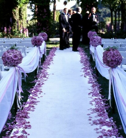 outside wedding