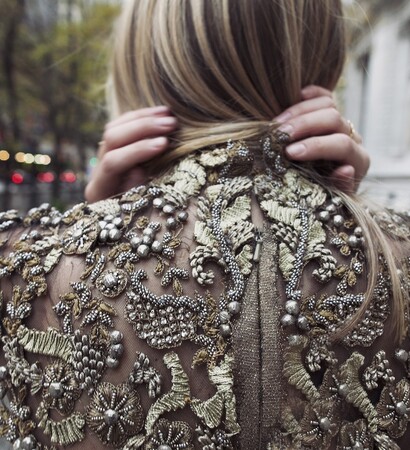 luxury, dress and beautiful