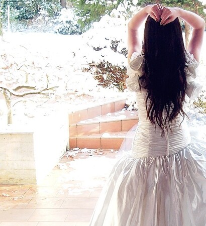 photography, wedding dress and lisa ring