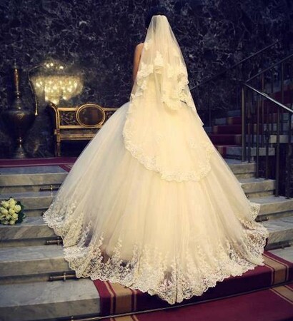 fashion, wedding dress and girls