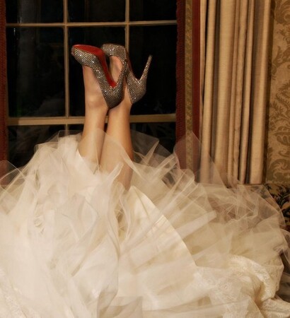 glitter, pumps and heels