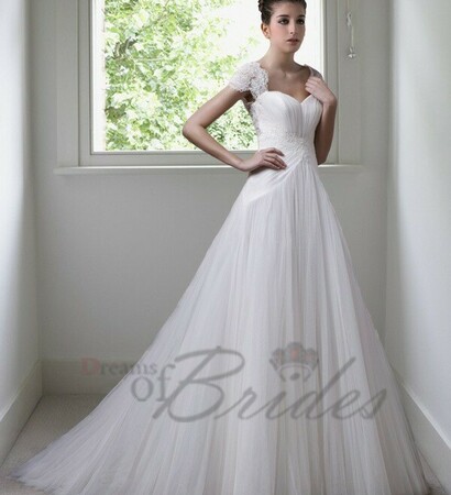wedding dresses, tulle and style