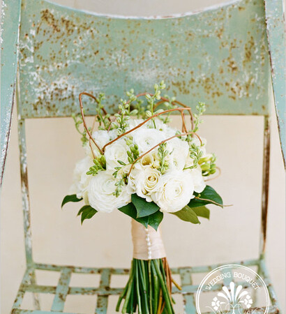wedding ceremony, bridemaids and couple