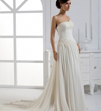 wedding dress and en