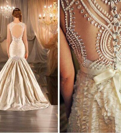 beautiful, OMG and wedding dress