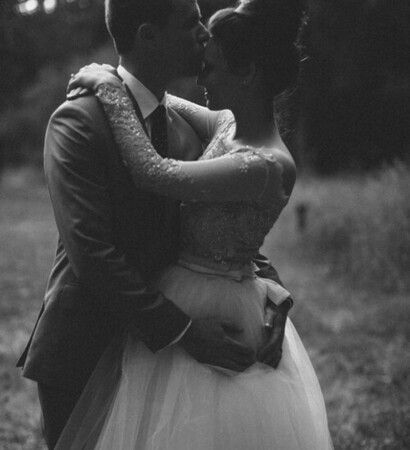 black and white, wedding dress and fashion