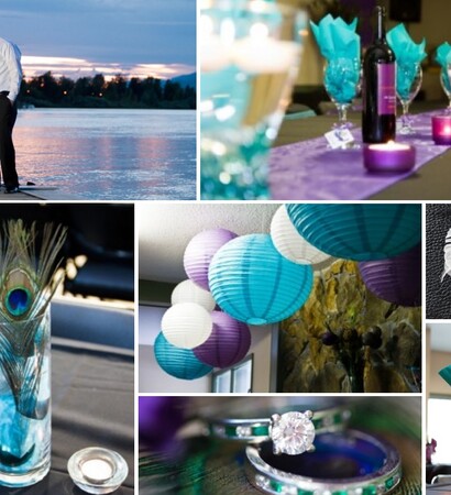 colors, peacock and idea