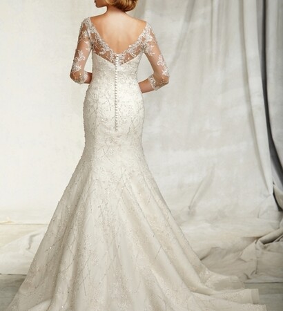 pretty, bride and gown