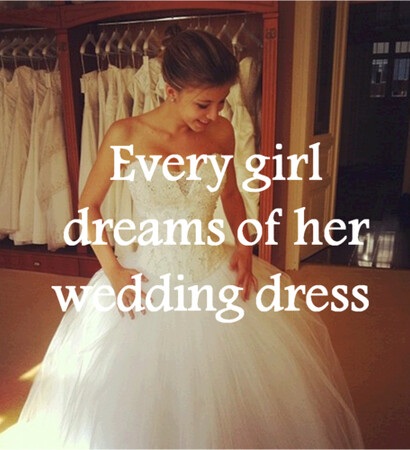 wedding dress, thing and love