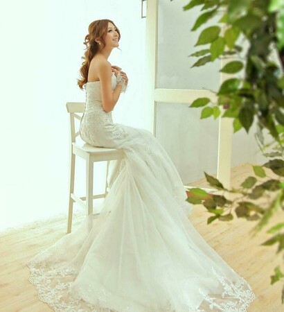dressbraw, mermaid wedding dress and wedding dress