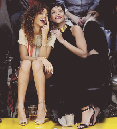 la, rihanna and beautiful