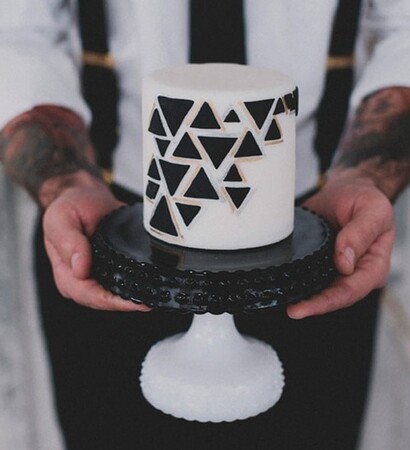 black and white, food and guy