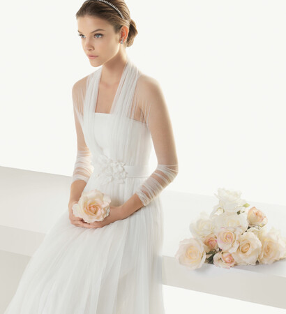 dress, wedding dress and rosa clara