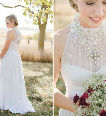wedding dress and en