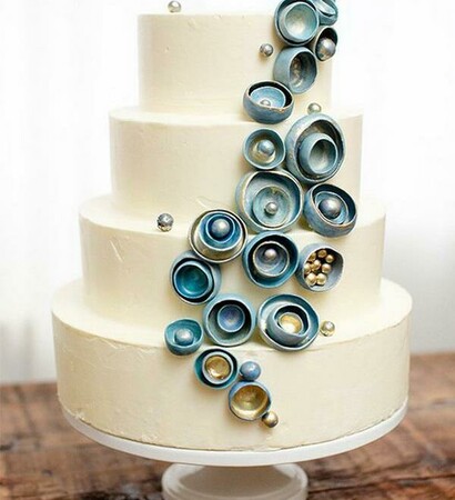blue, cake and love
