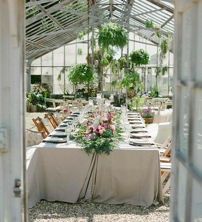 plate, garden and white