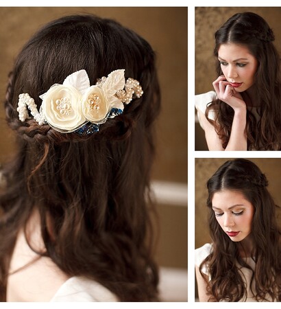 feminine, hairstyle and brown