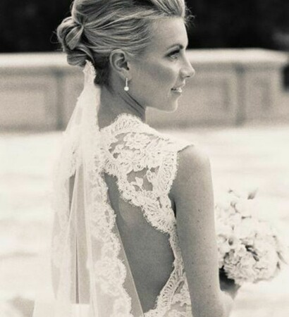girly, wedding dress and black & white