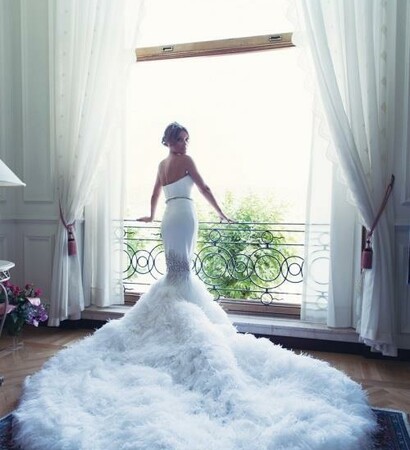 girl, dress and marriage