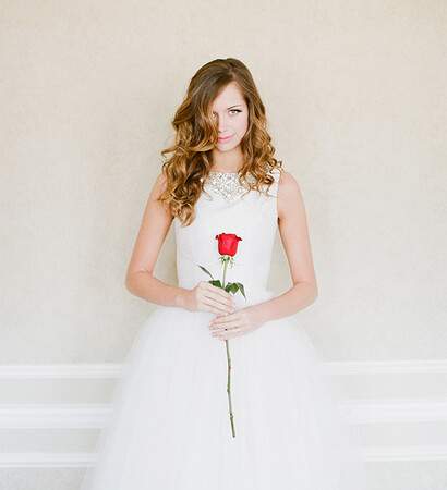 Valentine's Day, valentine and wedding dress