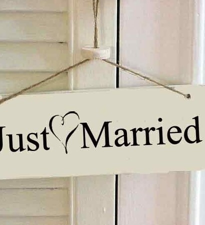 just married, together and married
