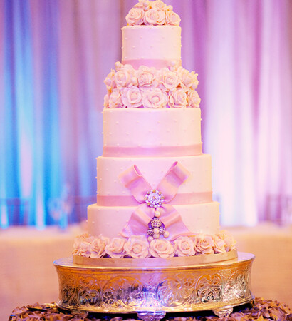 wedding cake, beautiful cake and pink cake