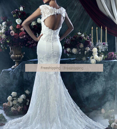 lace wedding dress, sheath wedding dress and wedding dresses 2013