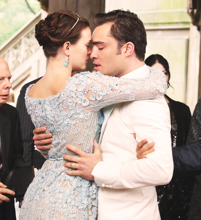blair waldorf, chuck bass and queen b