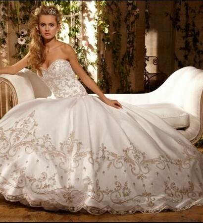 wedding dresses, bride and model