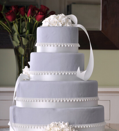 wedding cake, beautiful cake and blue cake