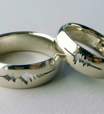wedding rings, love and ring