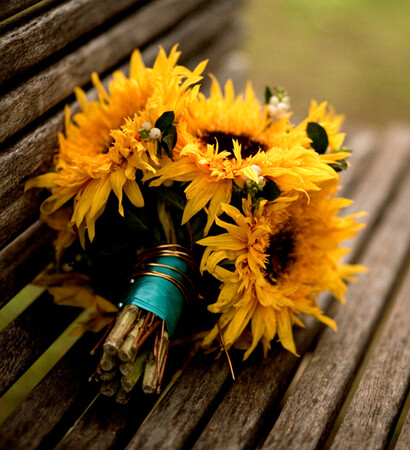 sunflower wedding
