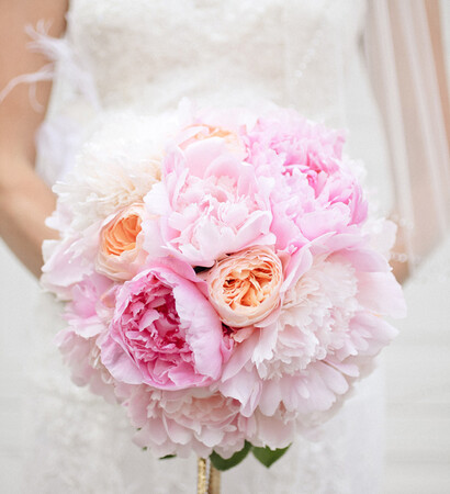 pink, flowers and peony