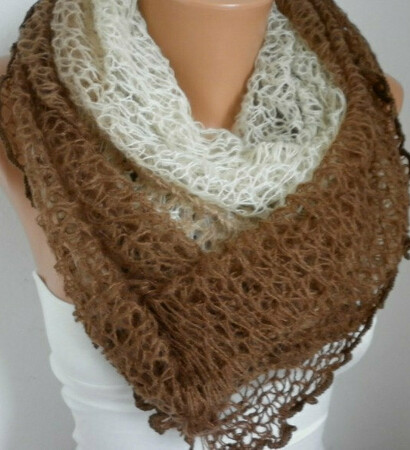shawl, loop and women