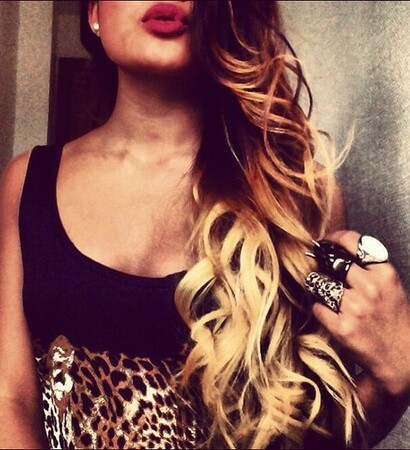 blonde, rings and hair